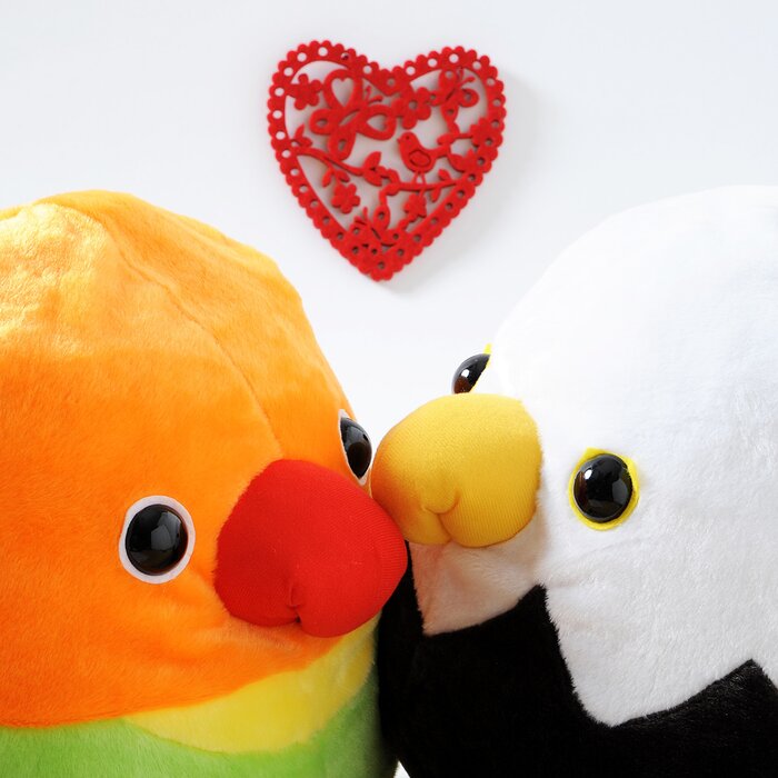 lovebird plush