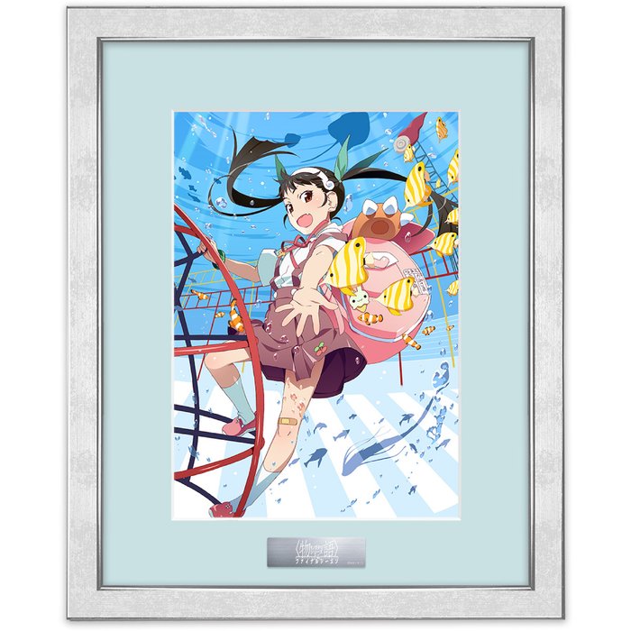 Monogatari Series Final Season Jacket Illustration Chara Fine Graph ...