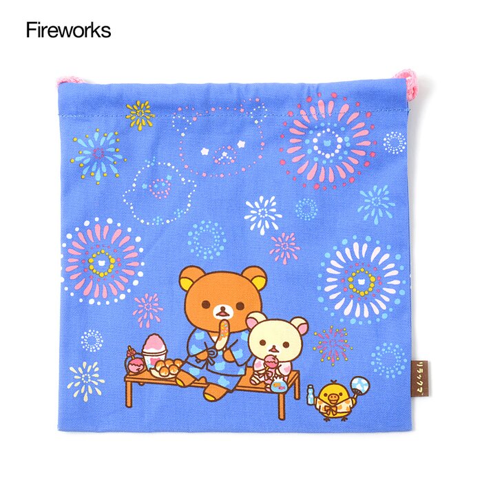 rilakkuma drawstring bag