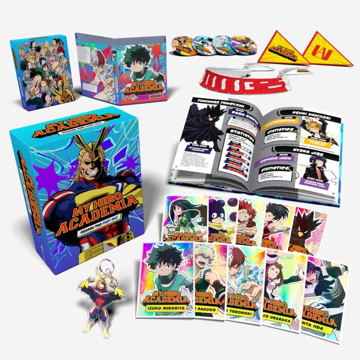 My Hero Academia Staffel 2 Blu Ray My Hero Academia Season 2 Part 1 Blu-ray/DVD Combo Pack - Tokyo Otaku