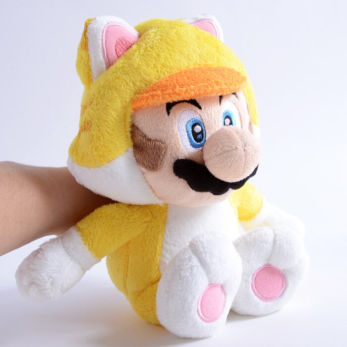 nintendo cat mario plush