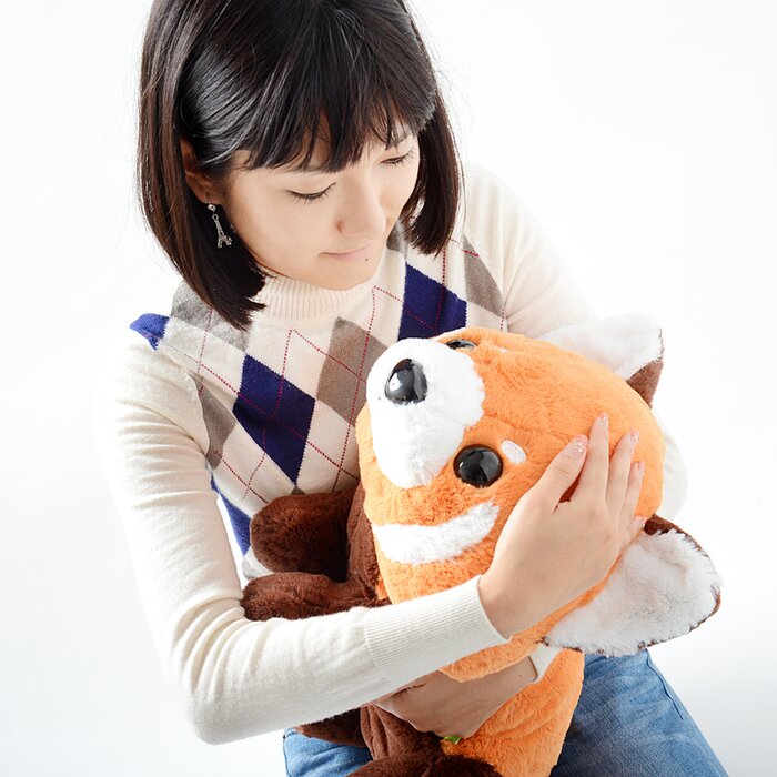 amuse red panda plush