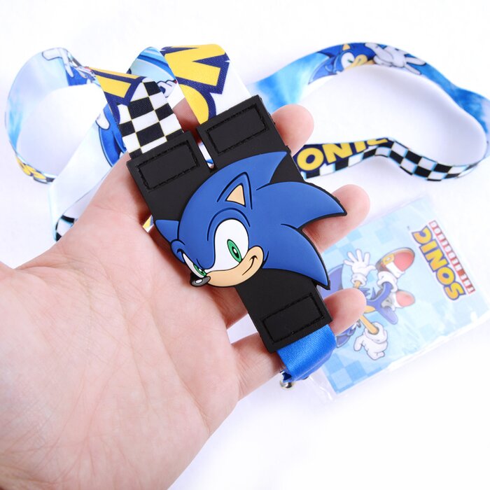 sonic the hedgehog lanyard
