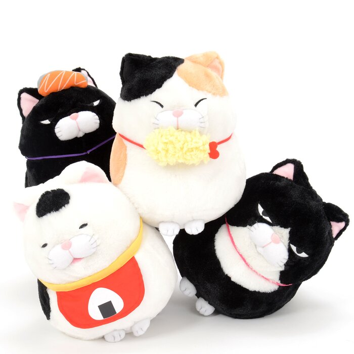 Hige Manjyu Gohan Cat Plush Collection (Jumbo): Amuse - Tokyo Otaku ...