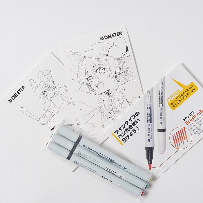 Deleter Manga Set Color Illust Mini - Tokyo Otaku Mode (TOM)