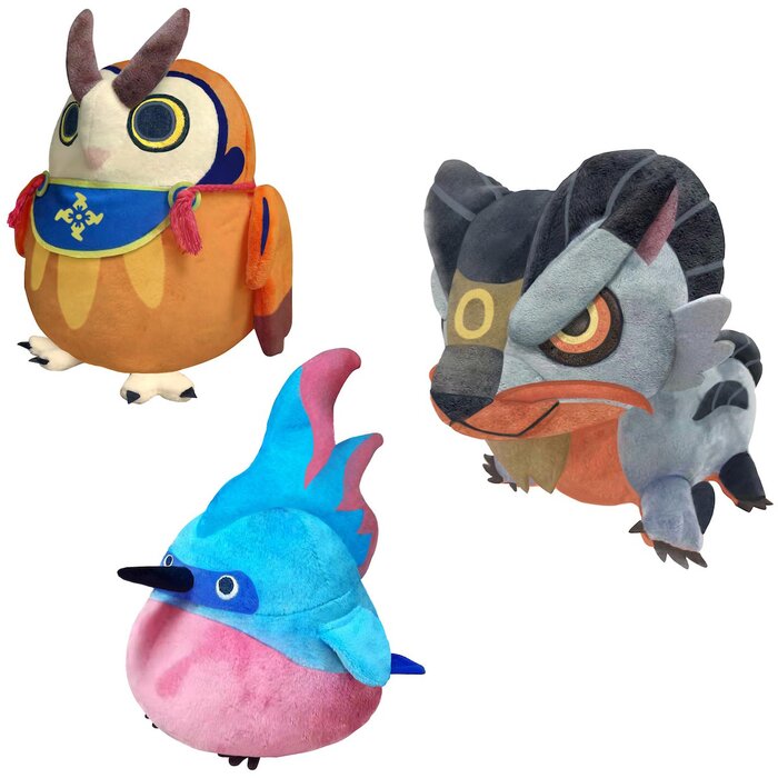 monster hunter rise plush edition