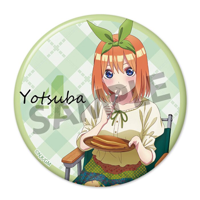 AmiAmi [Character & Hobby Shop]  Movie The Quintessential Quintuplets  Tin Badge Design 63 (Group /C)(Pre-order)