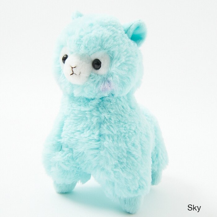 amuse alpacasso rainbow alpaca plush