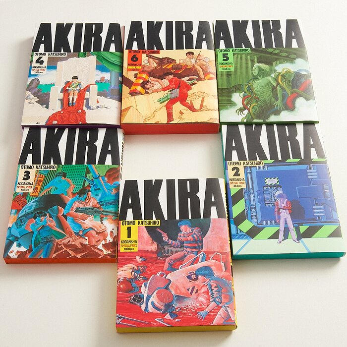 akira volumes 1 6
