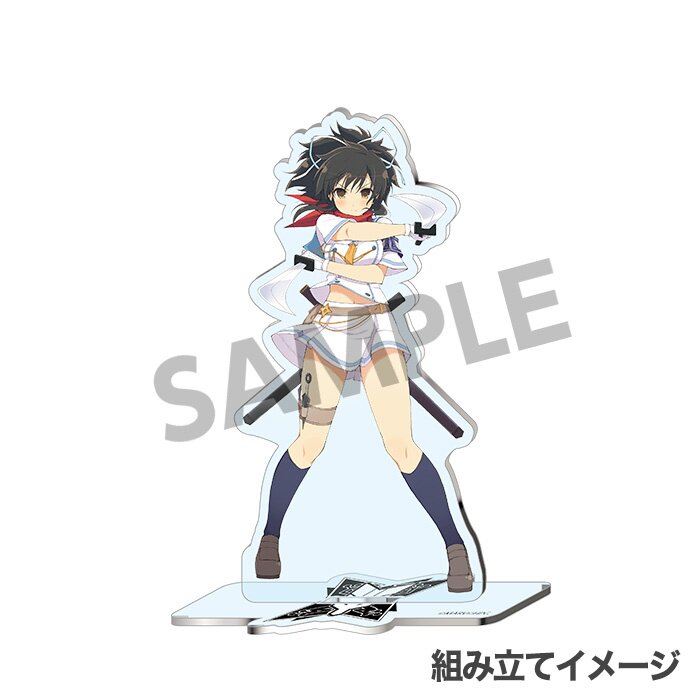 senran kagura figures