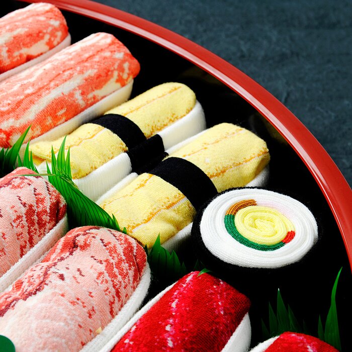 Sushi Socks Gift Sets SUKENO Tokyo Otaku Mode (TOM)