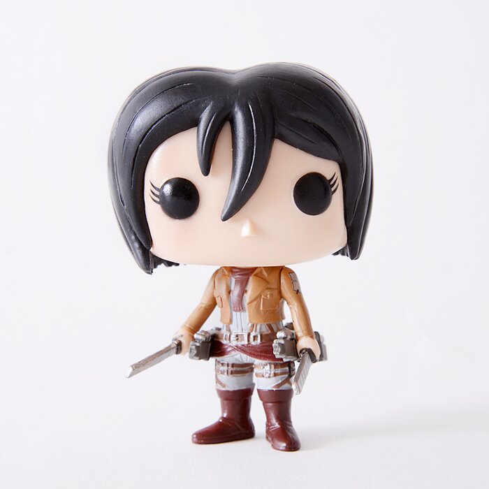 attack on titan mikasa funko