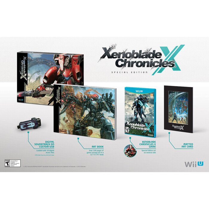 Xenoblade Chronicles X Special Edition (Wii U) Nintendo Tokyo Otaku