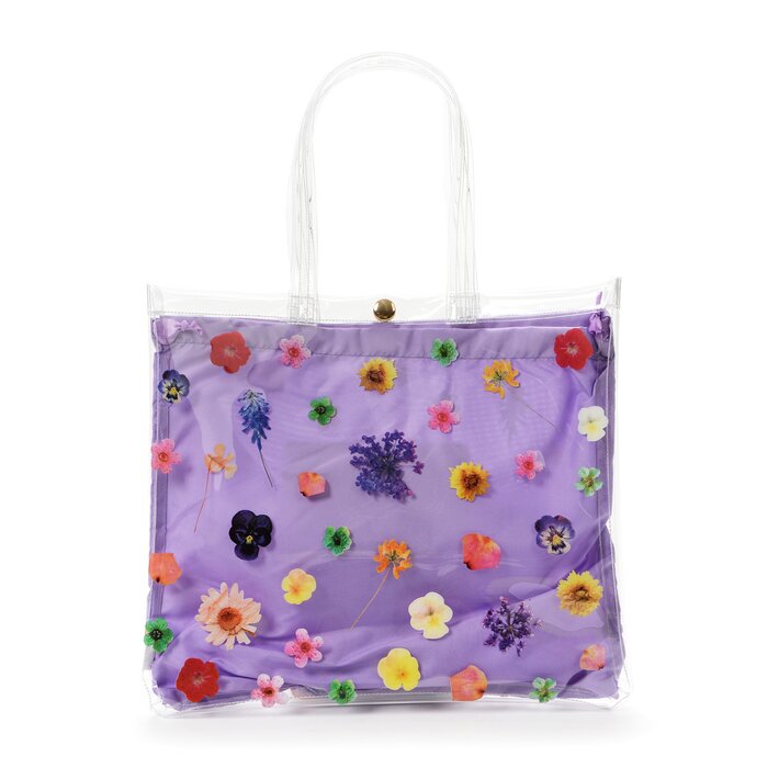 FLAPPER Pressed Flower Clear Vinyl Tote Bag Tokyo Otaku Mode (TOM)
