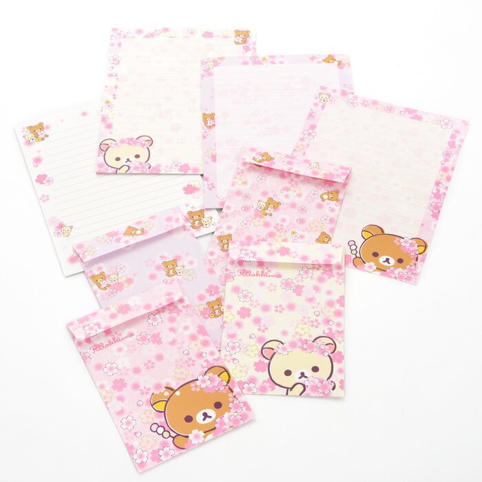 Rilakkuma Sakura Letter Sets: San-X - Tokyo Otaku Mode (TOM)