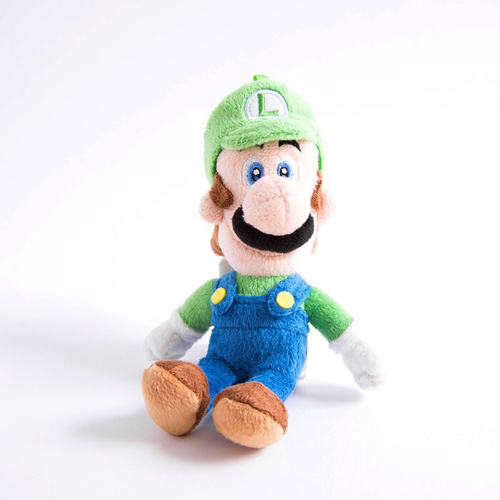 luigi plush keychain