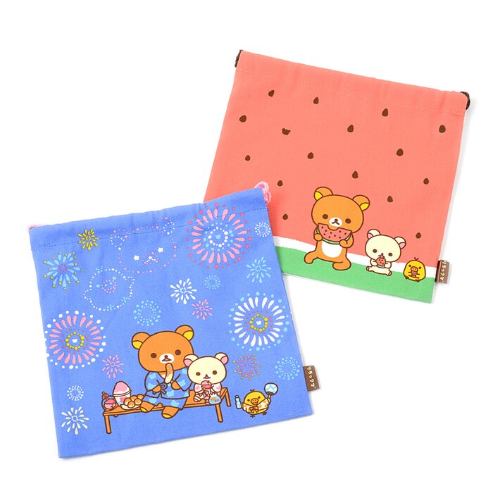 rilakkuma drawstring bag