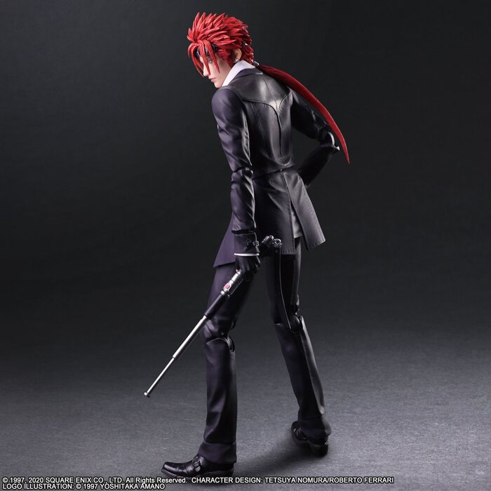 Figurine Reno – Final Fantasy VII Remake, Play Arts Kai, 11 Pouces, Square Enix, Neuve