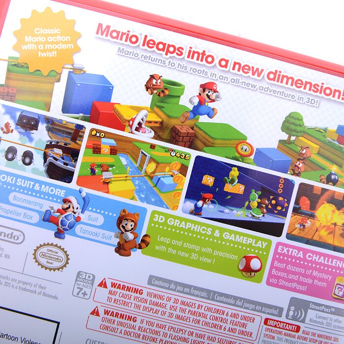 super mario 3d land 3ds