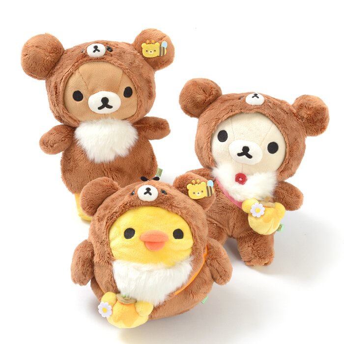 rainbow rilakkuma plush