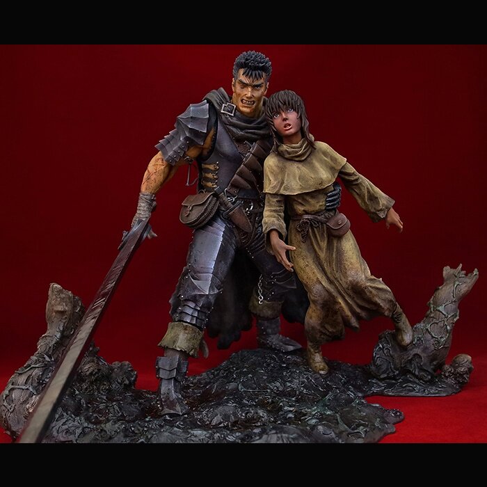 Pine soldier on X: Casca and Guts reunited in the Berserk 1997 style # berserk #guts #casca #berserkart  / X