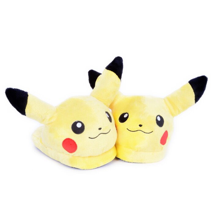 Pokémon Pikachu Unisex 3D Plush Slippers: Bioworld - Tokyo Otaku Mode (TOM)