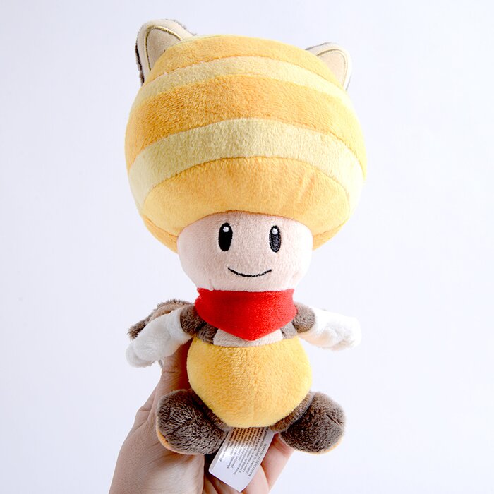 flying squirrel yellow toad plush