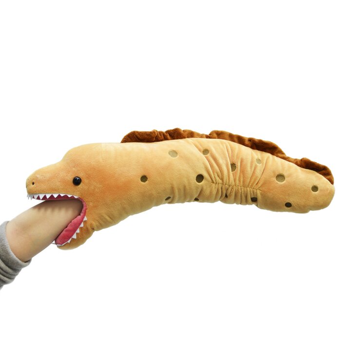 gulping eel plush