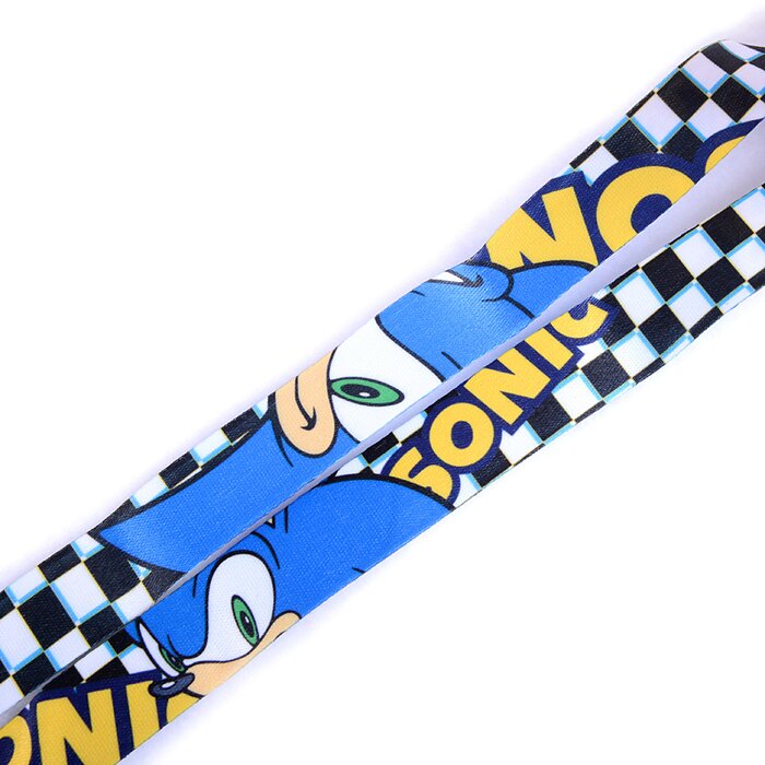 sonic the hedgehog lanyard