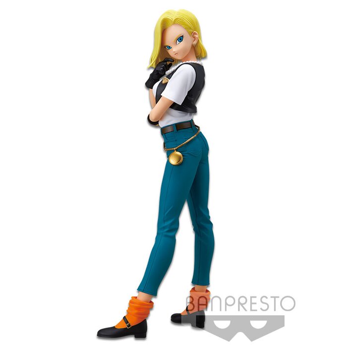 banpresto dragon ball z glitter & glamours android 18 a action figure