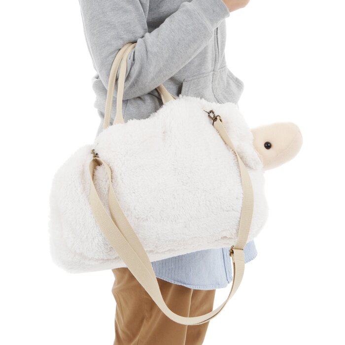 fluffy sheep bag