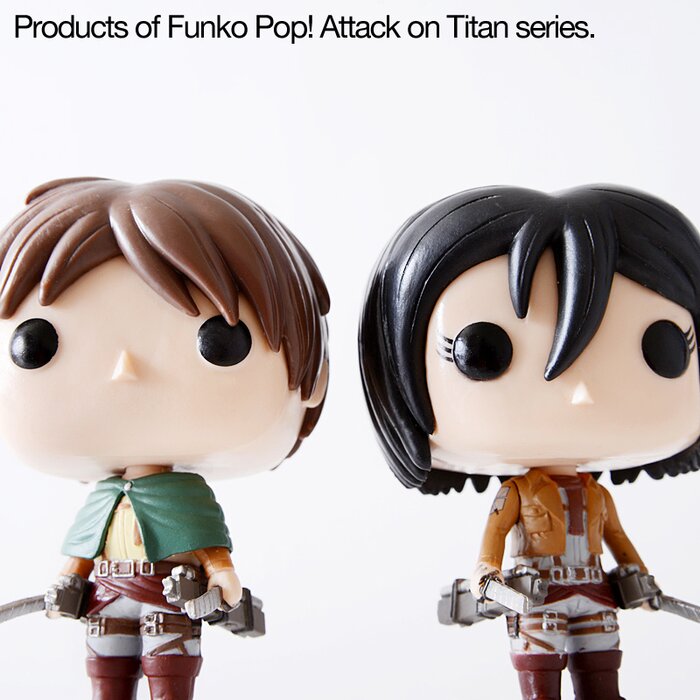 attack on titan mikasa funko