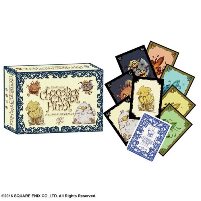 Chocobo's Crystal Hunt The Card Game SQUARE ENIX Tokyo Otaku Mode (TOM)