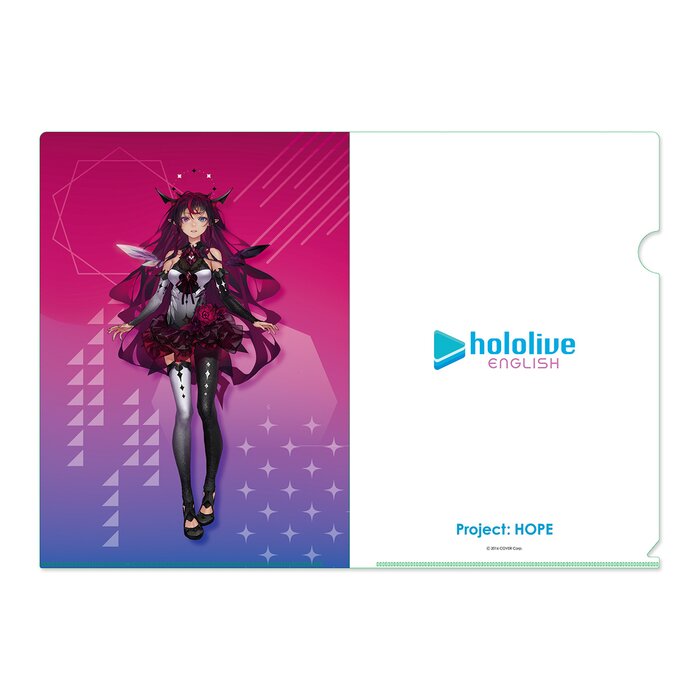 hololive English Clear File Folder Set Myth, Council, IRyS Tokyo