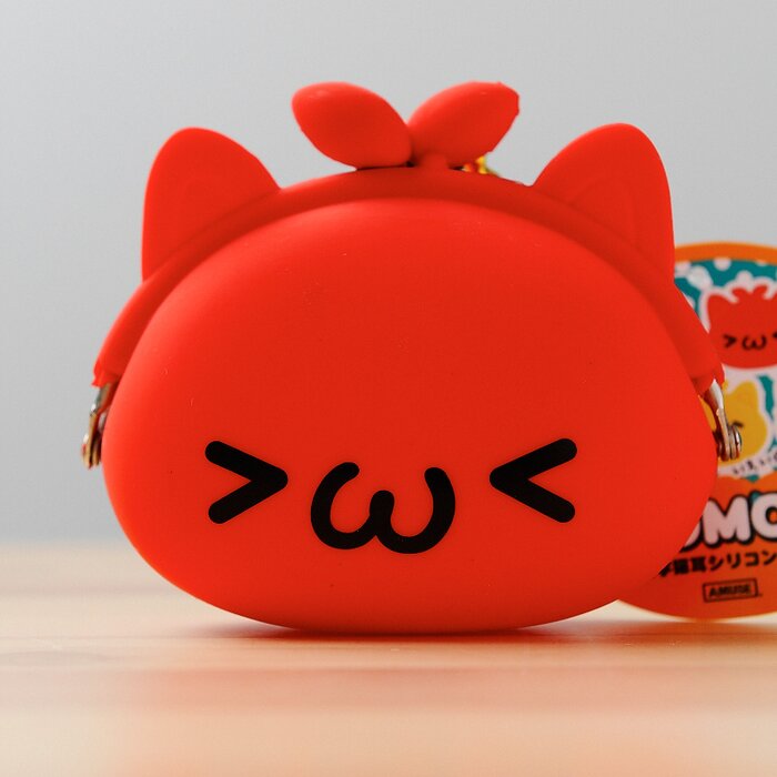 Kaomoji Nekomimi Cat Ears Silicone Pouches Amuse Tokyo Otaku Mode (TOM)