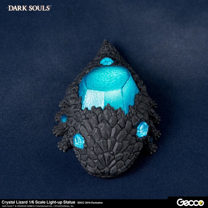 dark souls crystal lizard plush