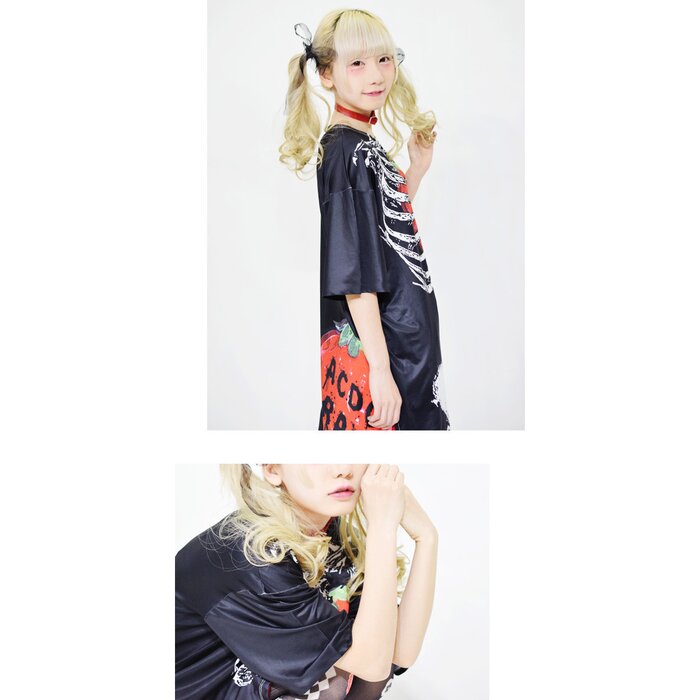 ACDC RAG Strawberry T-Shirt Dress: ACDC RAG - Tokyo Otaku Mode (TOM)