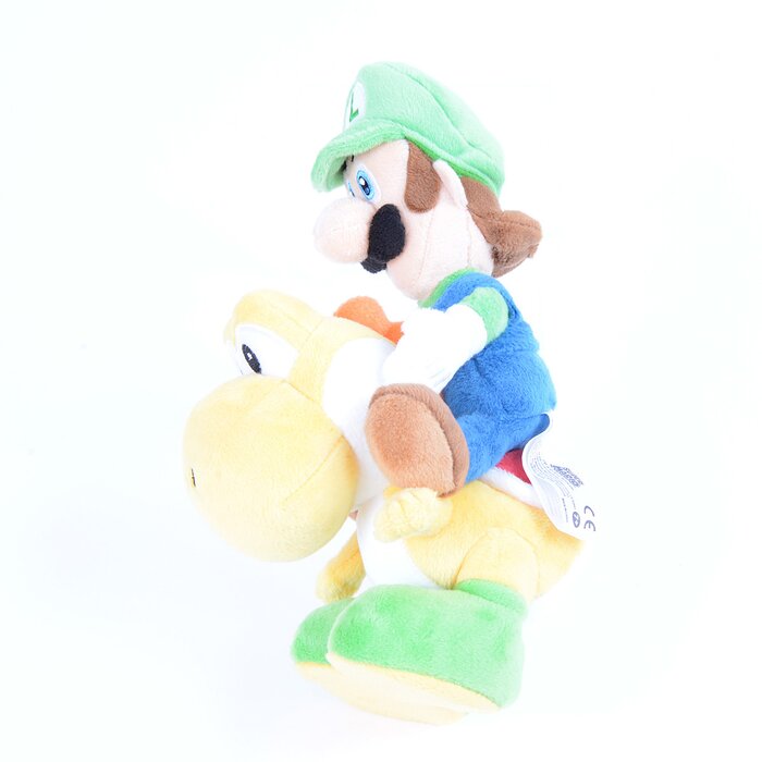 luigi riding yoshi plush