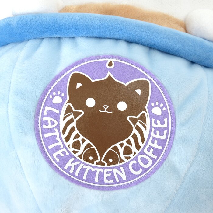 latte cat plush