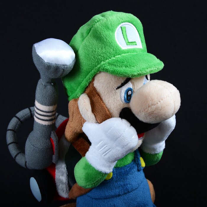 Luigi with Strobulb Plush | Luigi’s Mansion: Dark Moon - Tokyo Otaku ...