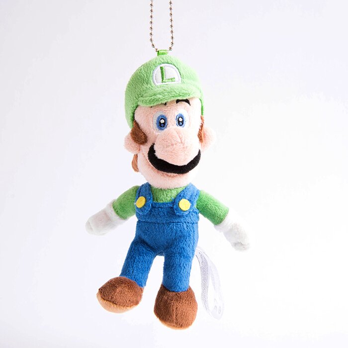 luigi plush keychain