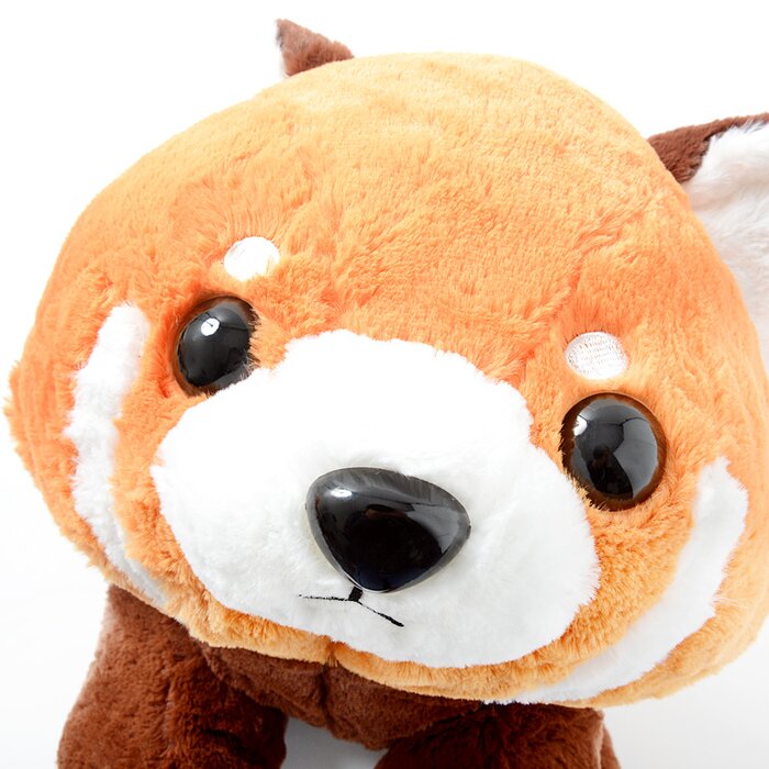 big red panda plush