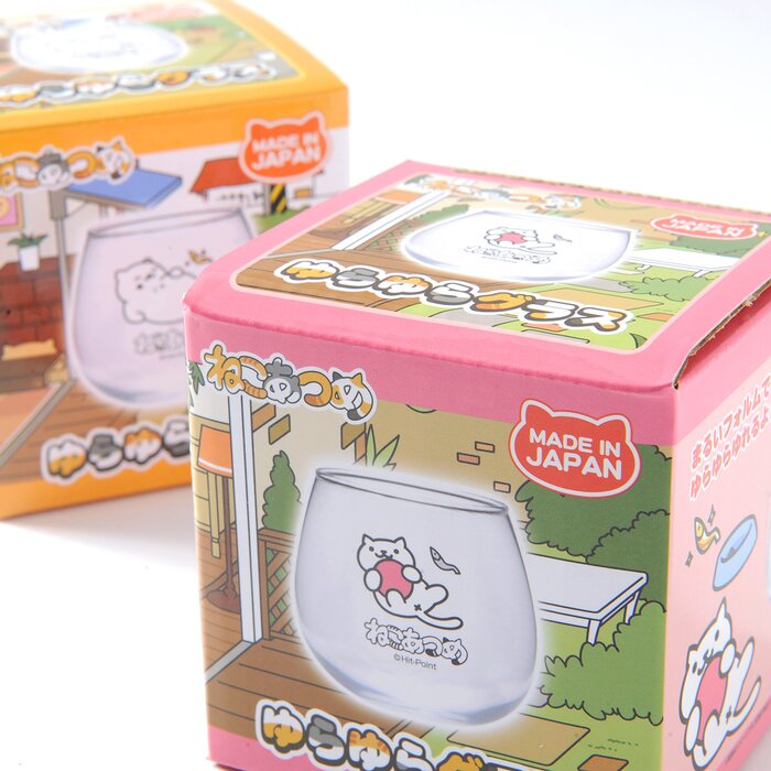 Neko Atsume Yurayura Glass Tokyo Otaku Mode (TOM)