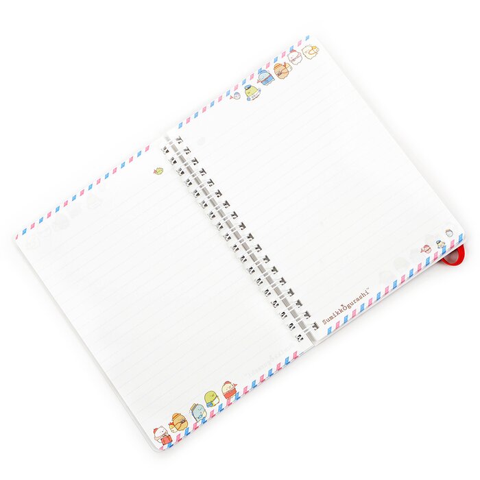 Sumikko Gurashi Oheya no Sumi de Tabikibun B6 Spiral Notebooks Tokyo