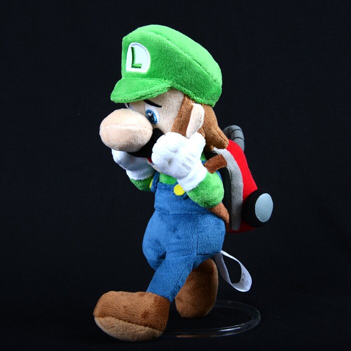 Luigi with Strobulb Plush | Luigi’s Mansion: Dark Moon - Tokyo Otaku ...