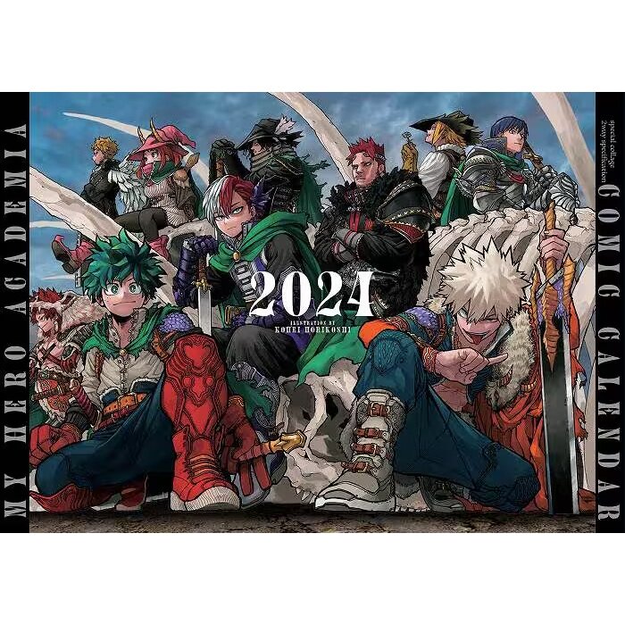 My Hero Academia 2024 Comic Calendar 60% OFF - Tokyo Otaku Mode (TOM)