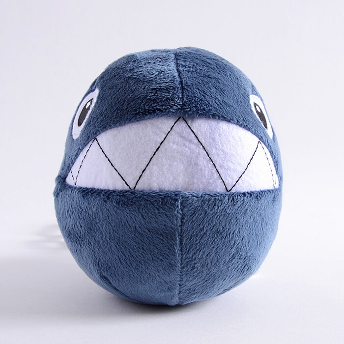 chain chomp plush toy