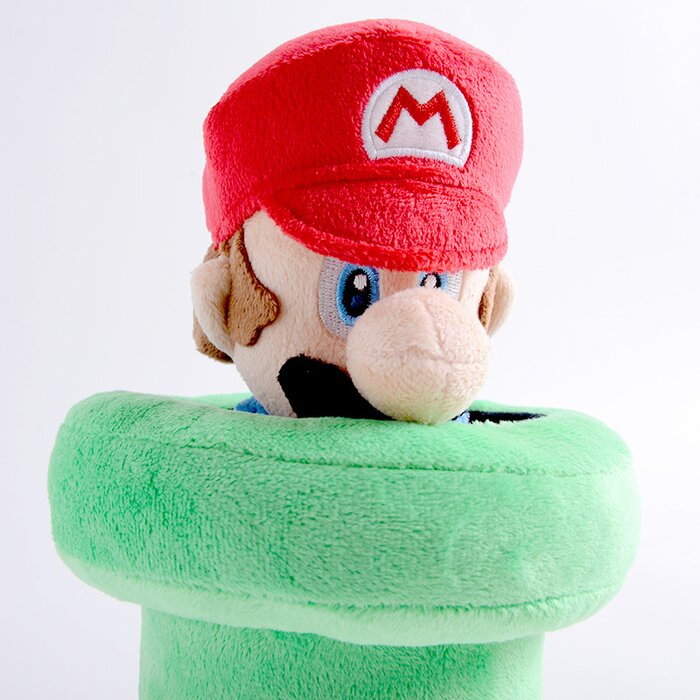 mario pipe plush