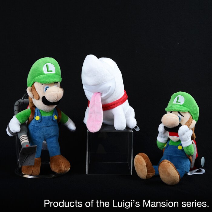 luigi poltergust plush