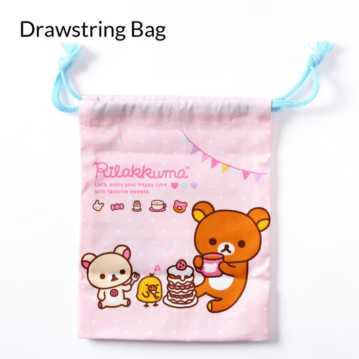 rilakkuma drawstring bag